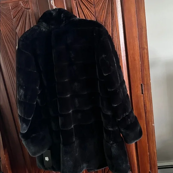 Jones New York Women's Elegant Black Teddy Jacket - Picture 2 of 5